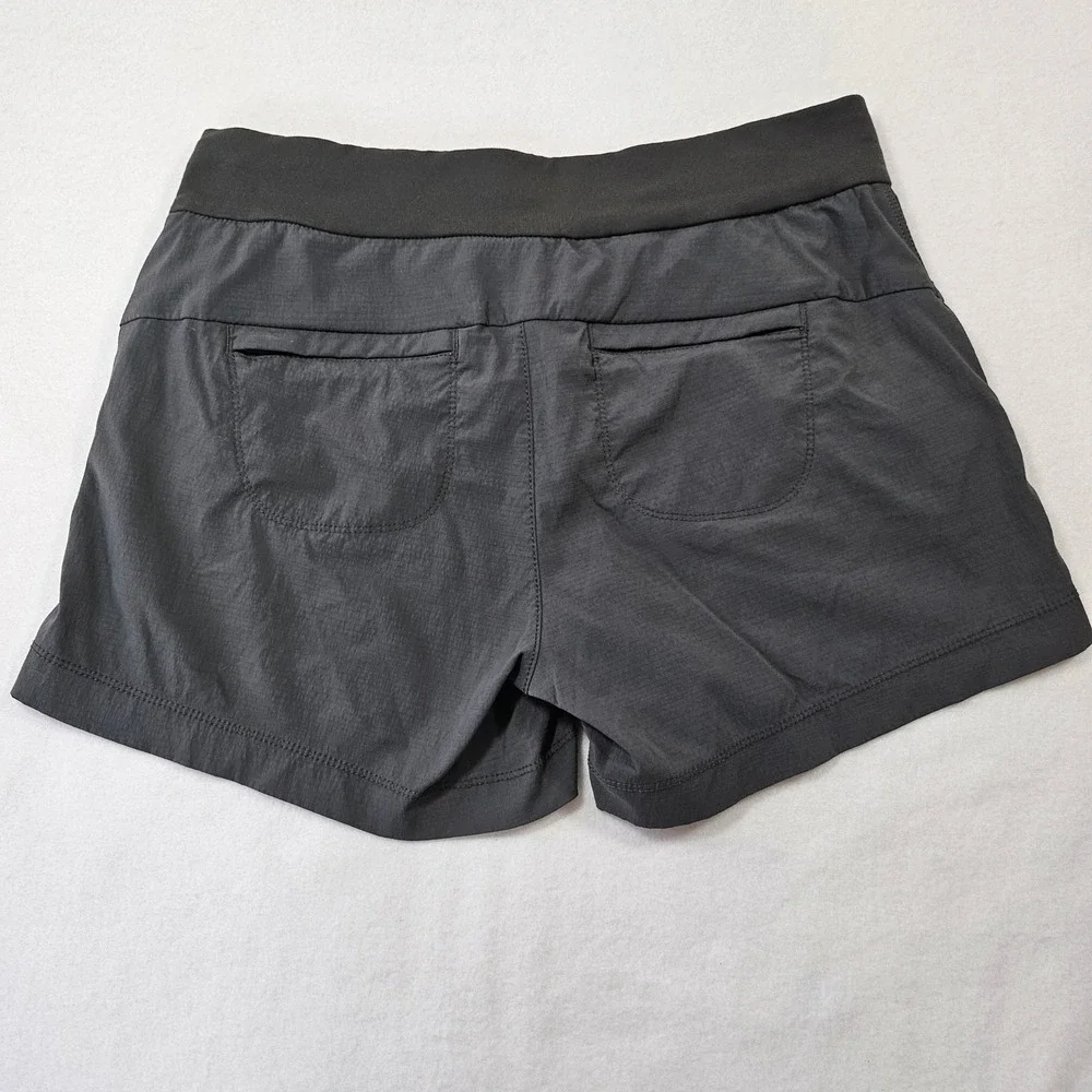 Athleta Trekkie North Shorts Gray Hiking Trekking Outdoor Women Size 2 Gorpcore - Picture 4 of 10